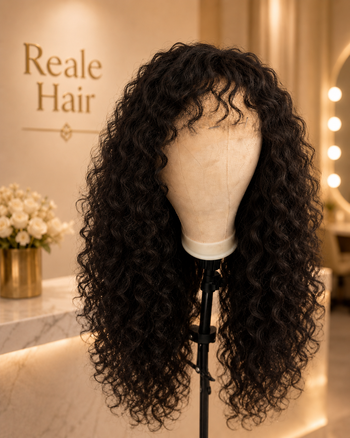 Fringe glue less